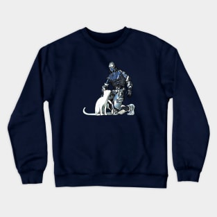 Android Petting Kitty Crewneck Sweatshirt